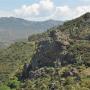 Uitzicht bij de Mirador de Estrecho de la Peña Amarilla
