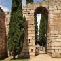 Poort bij het Alcazaba, het Arabische fort