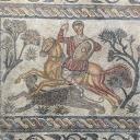 Jachttafereel met panter