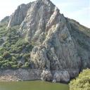 Rots bij het uitzichtspunt Salto del Gitano in het Monfragüe NP