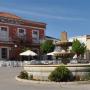 Het Plaza España in Monroy