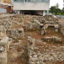 Deel van de restanten in het Morería archeologisch gebied