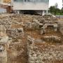 Deel van de restanten in het Morería archeologisch gebied