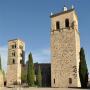 Twee torens bij de Iglesia de Santa María la Mayor