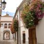Straatje en de Arco de Jerez in Zafra